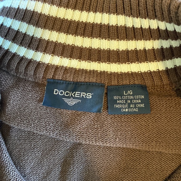 Men’s Dockers Brown sweater - Picture 3 of 3